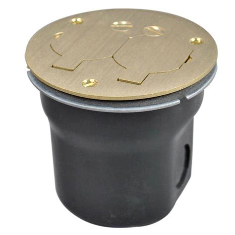 brass electrical floor boxes|brass floor outlet.